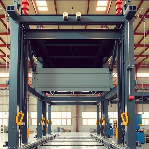 8米升程4缸8柱导轨式汽车货梯 2025-11-30(图3)